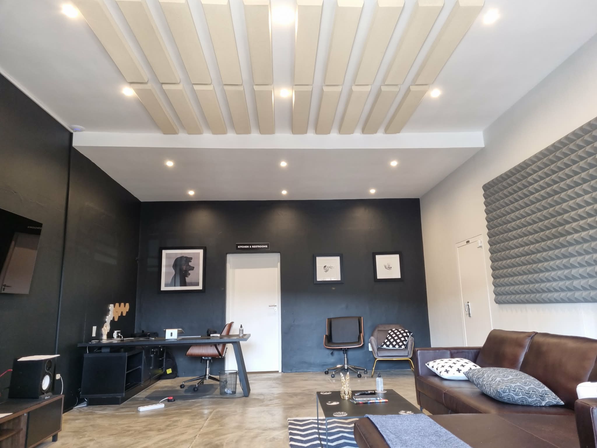 open plan office and client viewing space 2